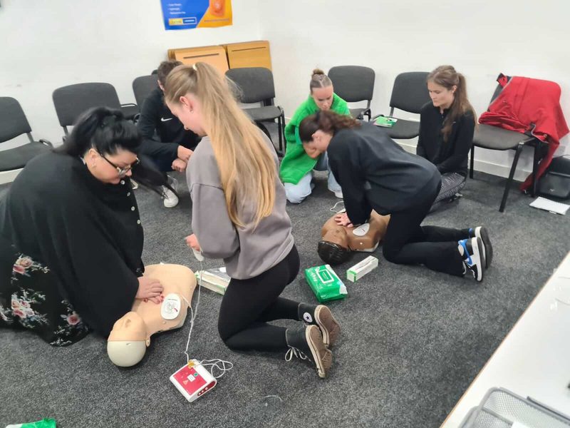 Basic Life Support (BLS) training in Derby
